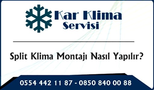 Split Klima Montajı Nasıl Yapılır?